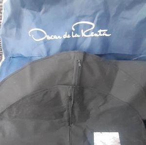 Lot 3 Canvas garment bags storage travel dust bags